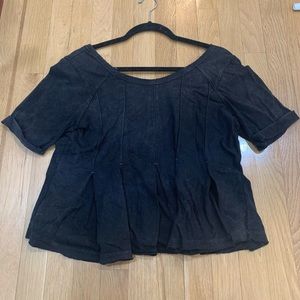 Black Free People Top